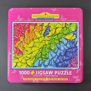 Butterfly Rainbow 1000 Piece Jigsaw Puzzle by Eurographics - NEW